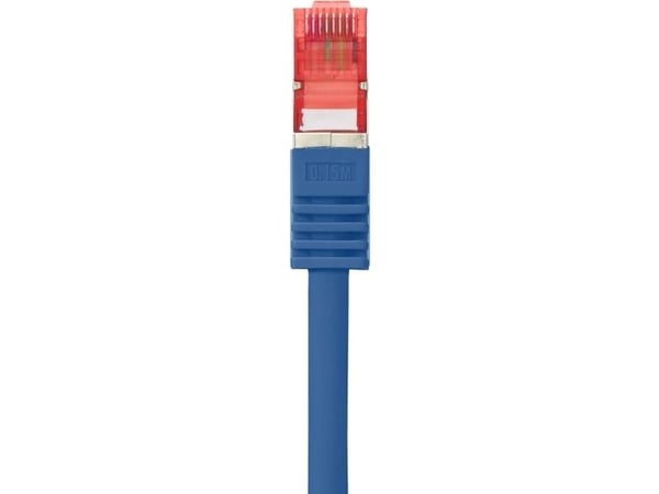 Renkforce RF-4942810, 0,5 m, Cat6, S/FTP (S-STP), RJ-45, RJ-45, Blå