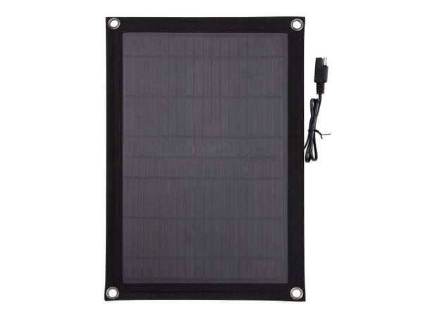 Technaxx TX-209 - Solpanel - vedlikeholdslader - 10 watt - utgangskontakter: 1