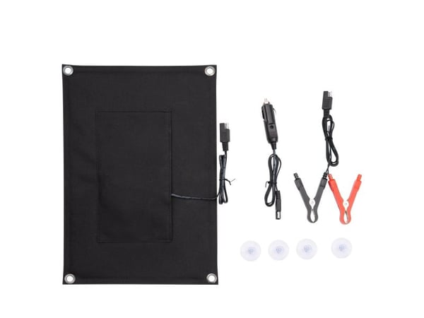 Technaxx TX-209 - Solpanel - vedlikeholdslader - 10 watt - utgangskontakter: 1