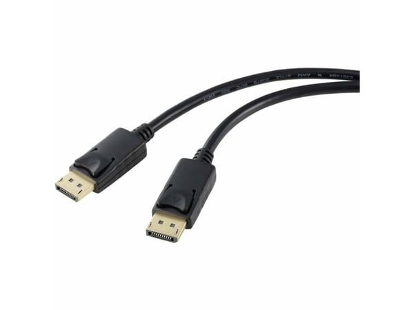 Renkforce RF-5245266, 1 m, DisplayPort, DisplayPort, Uros, Uros, 4096 x 2160 pikseliä