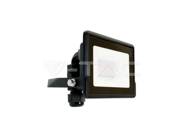 LED-projektori 10W 735lm 6500K SAMSUNG LED IP65 Musta 5 vuoden takuu 20306
