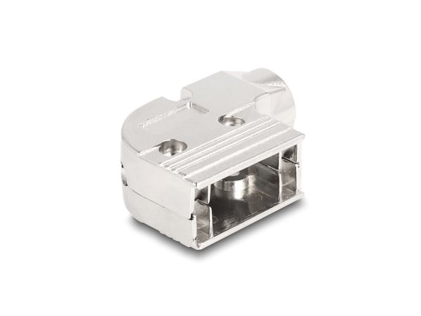 Delock - D-Sub 9-pin connector housing - 90° angled