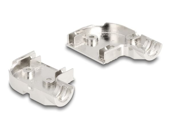 Delock - D-Sub 9-pin connector housing - 90° angled