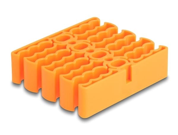 DeLOCK 66255, Kabelholder, Universal, Plast, Oransje