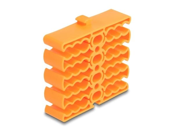 DeLOCK 66255, Kabelholder, Universal, Plast, Oransje