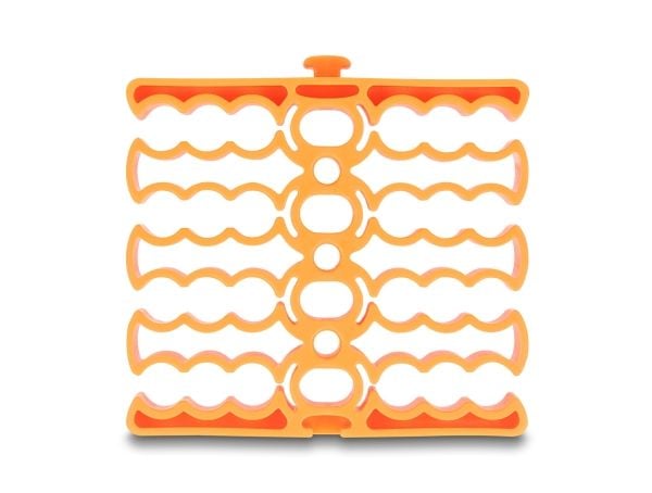 DeLOCK 66255, Kabelholder, Universal, Plast, Oransje