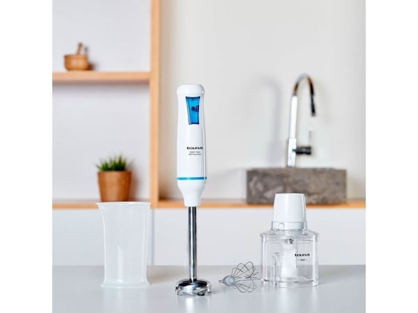 Taurus Robot 750 easy plus, upotussekoitin, 750 W, sininen, valkoinen