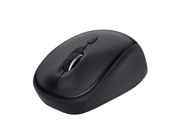 Trust Ody II, Trådlös, RF Trådlös, Membrantangentbrytare, QWERTY, Svart, Mus inkluderad