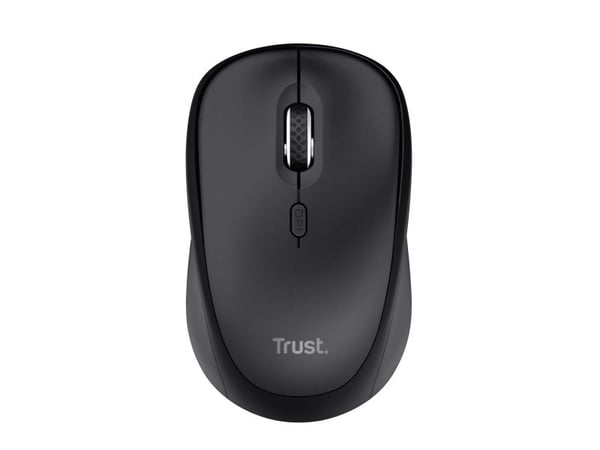 Trust Ody II, Trådlös, RF Trådlös, Membrantangentbrytare, QWERTY, Svart, Mus inkluderad