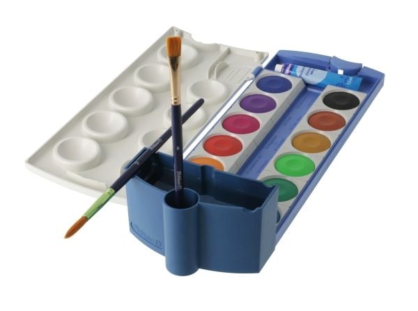 Pelikan eco, Blå, Plast, Tyskland, Boks, 1 stykker