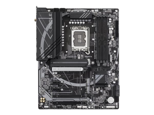 Gigabyte Z790 EAGLE AX - 1.0 - hovedkort - ATX - LGA1700-sokkel - Z790 Chipset - USB-C 3.2 Gen2, USB-C 3.2 Gen 1, USB 3.2 Gen 1, USB 3.2 Gen 2 - 2....