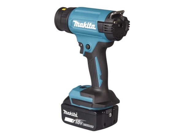 Makita DHG181ZJ - Varmepistol - trådløs - 120 - 200 l/min - uten batteri, ingen lader - 18 V