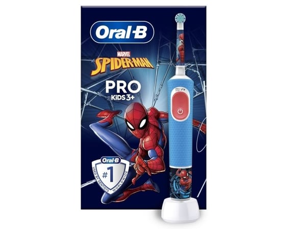 Elektrisk tannbørste Oral-B Vitality Pro Kids 103 Spiderman blå