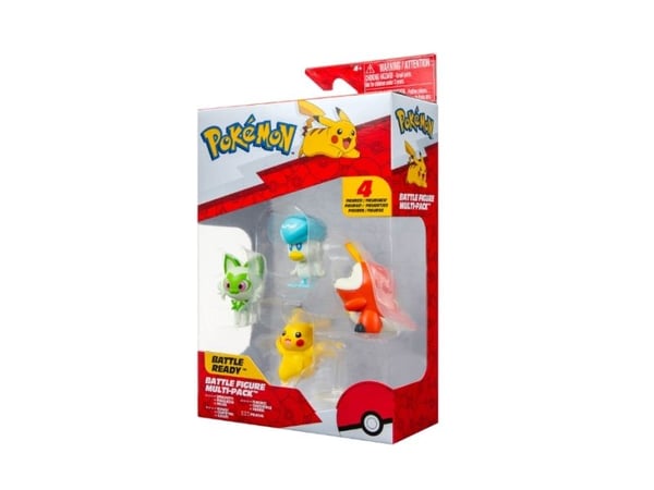 Pokémon Battle Figure Gen IX 4 Pcs
