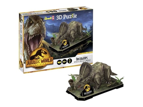Revell Jurassic World Dominion - Triceratops, 50 stykker, Dinosaurer, 10 år