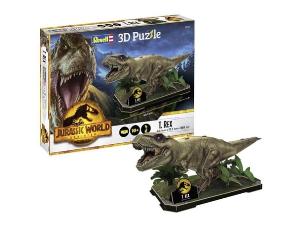 Revell Jurassic World Dominion - T-Rex, 50 stykker, Dyr, 10 år
