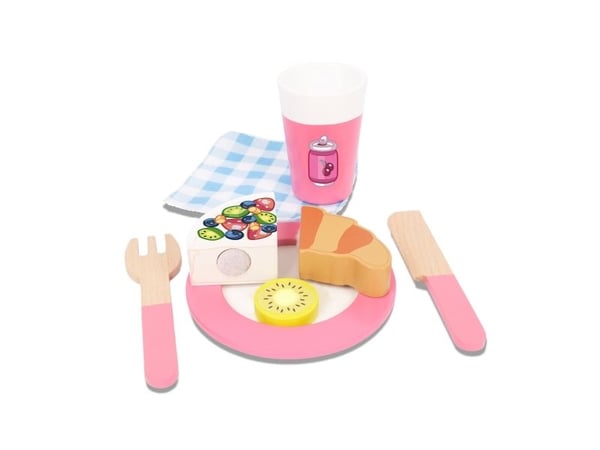 Blå picknickset