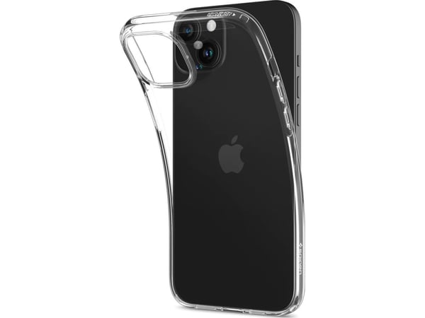 Spigen Crystal Flex, Suojus, Apple, iPhone 15, 15,5 cm (6.1"), Läpinäkyvä