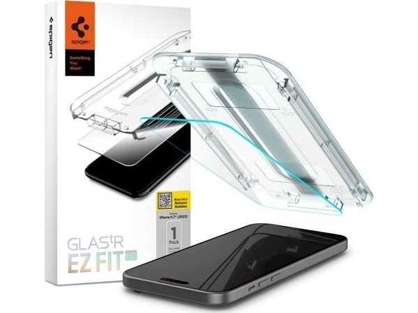 Spigen AGL06887, Apple, iPhone 15 Plus, Ripebestandig, Gjennomsiktig, 1 stykker