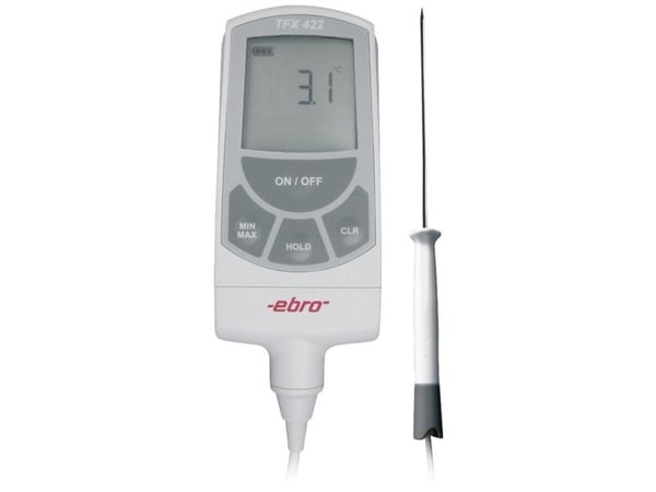 ebro TFX 422C-60 stikktermometer (HACCP) måleområde -50 til 200 °C