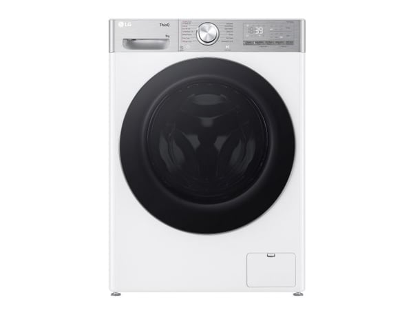 LG F2WR909P3W - Vaskemaskin - Wi-Fi - bredde: 60 cm - dybde: 53.5 cm - høyde: 85 cm - frontileggelse - 9 kg - 1200 rpm - hvit