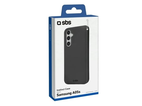 SBS TEINSTSAA05SK, Deksel, Samsung, Galaxy A05s, 17 cm (6,7"), Sort