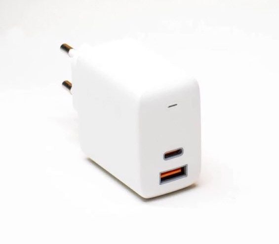 AUKEY PA-B3 Valkoinen Omnia GaN ultranopea seinä Char