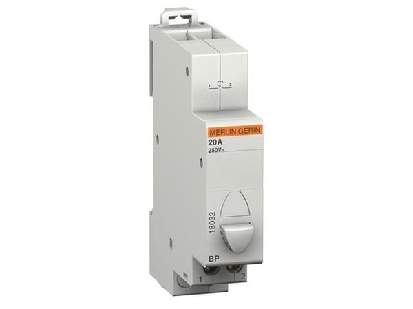 Schneider Electric Acti 9 iPB, Hvid, 20 A, 18 mm, 71 mm ja 82 mm