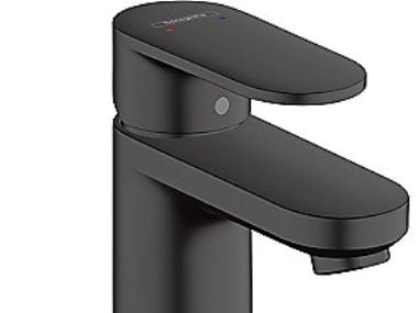hansGrohe Vernis Blend 1-vipuinen pesuallashana 70, nostettava pohjaventtiili, matta musta