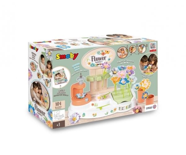 Smoby 350407, Håndverkssett for barn, 3 år, Oransje, 104 stykker