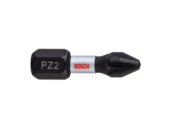 Bosch skrutrekkerbits PZ2 BOSCH 25 mm 2 stk.