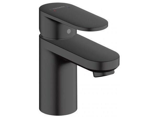 hansGrohe Vernis Blend 1-grebs håndvaskarmatur 70, med løft-op bundventil, mat sort