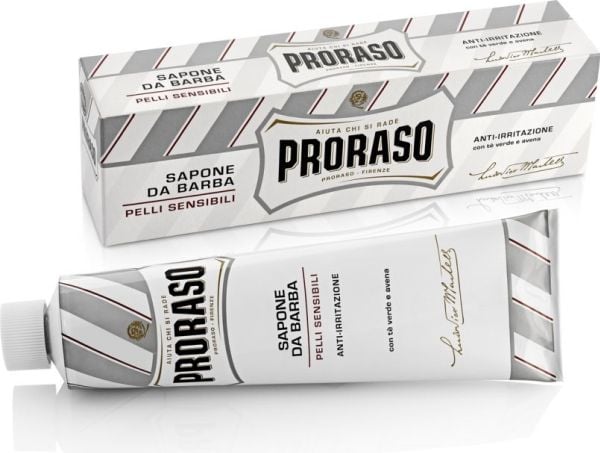 PRORASO Barbersåpe koj ce myd o dogolenia z zielon herbat i owsem 150ml