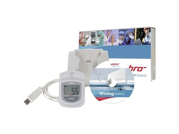 ebro EBI 20-T1-Set temperaturdatalogger – temperatur -30 til 70 °C