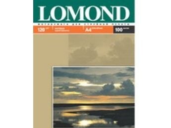 Lomond 0102003, Matte, 120 g/m², A4, Hvit, 100 ark, 210 mm