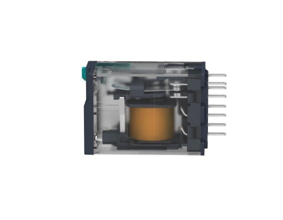 Schneider Electric RXM2AB2BD Stikrelæ 24 V/DC 12 A 2 x brydekontakt, 2 x sluttekontakt 1 stk
