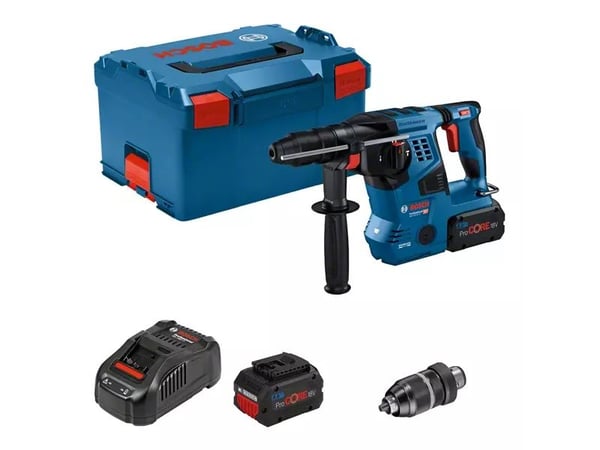 Bosch GBH 18V-28 CF PROFESSIONAL, SDS Plus, Svart, Blå, Rød, Børsteløs motor, 2,8 cm, 3,3 J, 4220 bpm