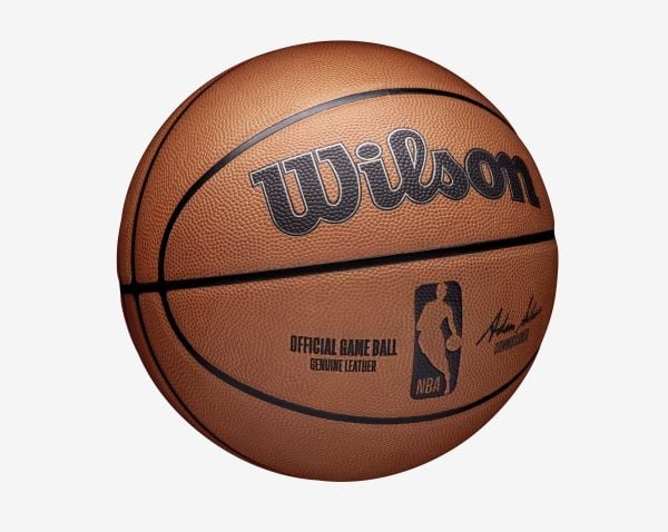 Wilson WTB7500ID07, Brun, Ekte lær, Innendørs, Monokromatisk, NBA, Unisex