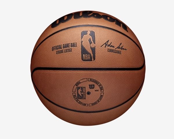 Wilson WTB7500ID07, Brun, Ekte lær, Innendørs, Monokromatisk, NBA, Unisex