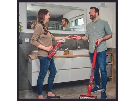 Einhell CLEANEXXO, Laminat, Fliser, Tre, Våt, 400 ml, Mikrofiber, Plast, Rød - SOLO
