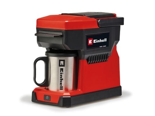 Einhell TE-CF 18 Li-Solo, Kaffebrygger (drypp), 0,24 l, Kaffe pute, Sort, Rød - SOLO