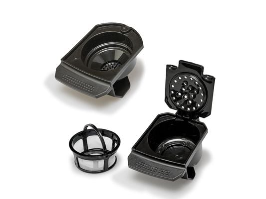 Einhell TE-CF 18 Li-Solo, Kaffebrygger (drypp), 0,24 l, Kaffe pute, Sort, Rød - SOLO