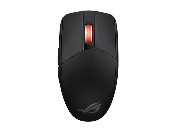 ASUS ROG Strix Impact III - Mus - optisk - 7 knapper - kablet, trådløs - USB, Bluetooth 5.1, 2.4 GHz - USB ROG Omni trådløs mottaker - svart