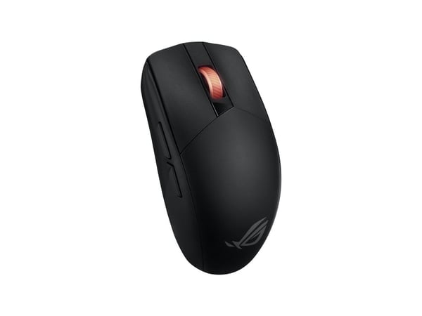 ASUS ROG Strix Impact III - Mus - optisk - 7 knapper - kablet, trådløs - USB, Bluetooth 5.1, 2.4 GHz - USB ROG Omni trådløs mottaker - svart