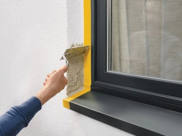 TESA 55486-00000-01, gul, dekker, maskering, polyvinylklorid (PVC), 22 N/cm, 5 °C, 60 °C