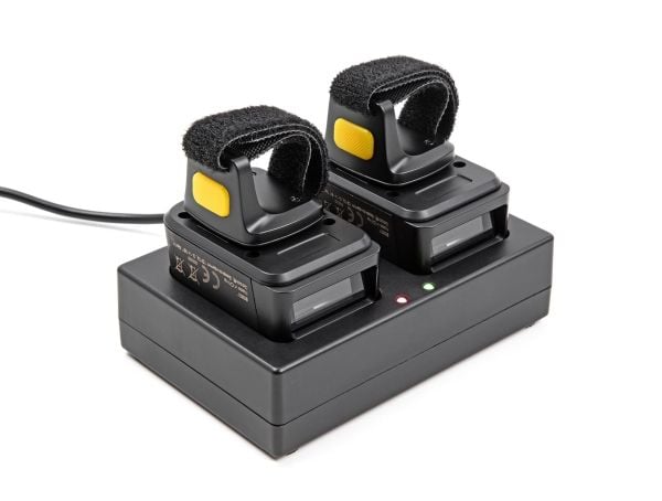 Delock - With charging station - strekkodeskanner - brukelig - 100 skann/sek - dekodet - RF(2.4 GHz), Bluetooth 4.1, USB (en pakke 2)