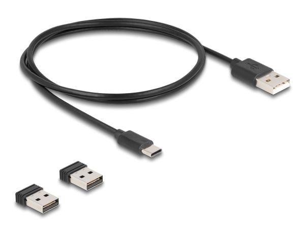 Delock - With charging station - strekkodeskanner - brukelig - 100 skann/sek - dekodet - RF(2.4 GHz), Bluetooth 4.1, USB (en pakke 2)