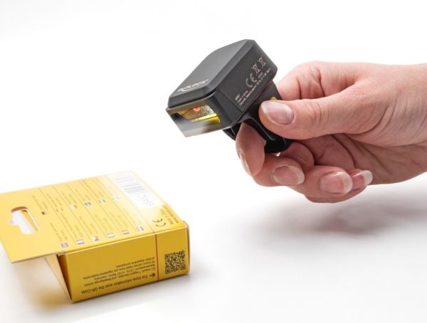 Delock - With charging station - strekkodeskanner - brukelig - 100 skann/sek - dekodet - RF(2.4 GHz), Bluetooth 4.1, USB (en pakke 2)