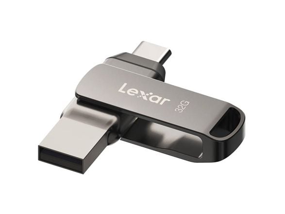 Lexar JumpDrive Dual Drive D400 - USB-flashstasjon - 32 GB - USB 3.1 / USB-C