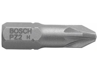 Bosch Extra Hard - Spiss for skrutrekker - 3 deler - 1/4" - pozidriv - PZ2 - lengde: 25 mm